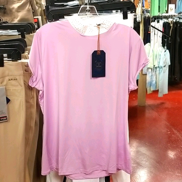 Horze Crescendo Mirielle ladies showshirt - Picture 1 of 4